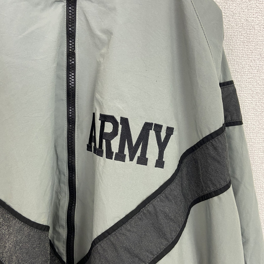 00s　U.S.ARMY　IPFU　トレーニングジャケット　ナイロンジャケット　ミリタリー　米軍　ヴィンテージ　カーキ　Lサイズ