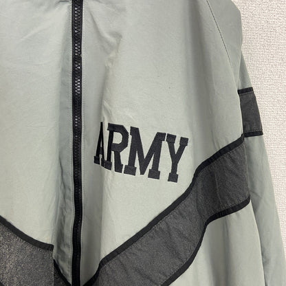 00s　U.S.ARMY　IPFU　トレーニングジャケット　ナイロンジャケット　ミリタリー　米軍　ヴィンテージ　カーキ　Lサイズ