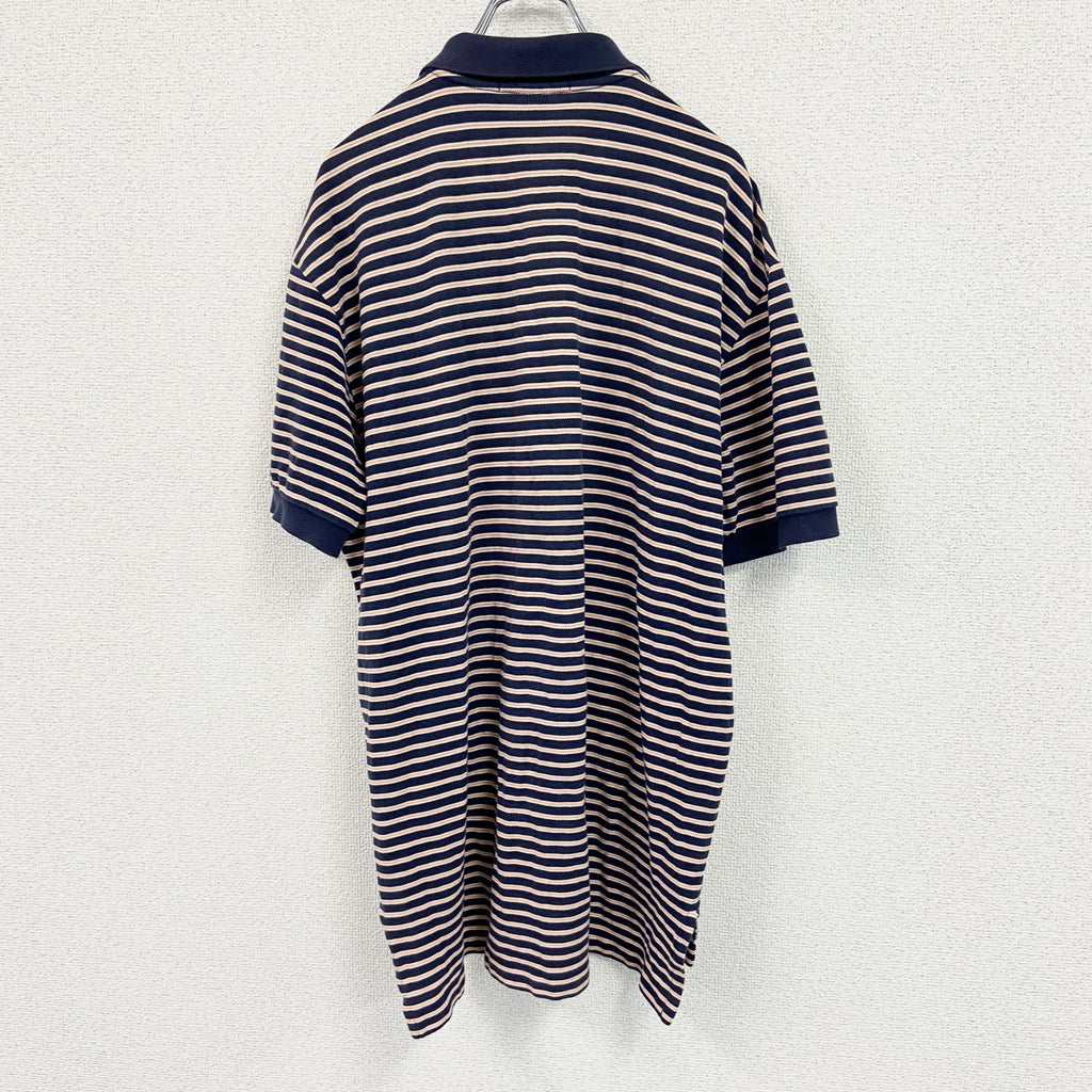 Polo by Ralph Lauren　ポロバイラルフローレン　半袖ポロシャツ　ボーダー柄　マルチカラー　XLサイズ