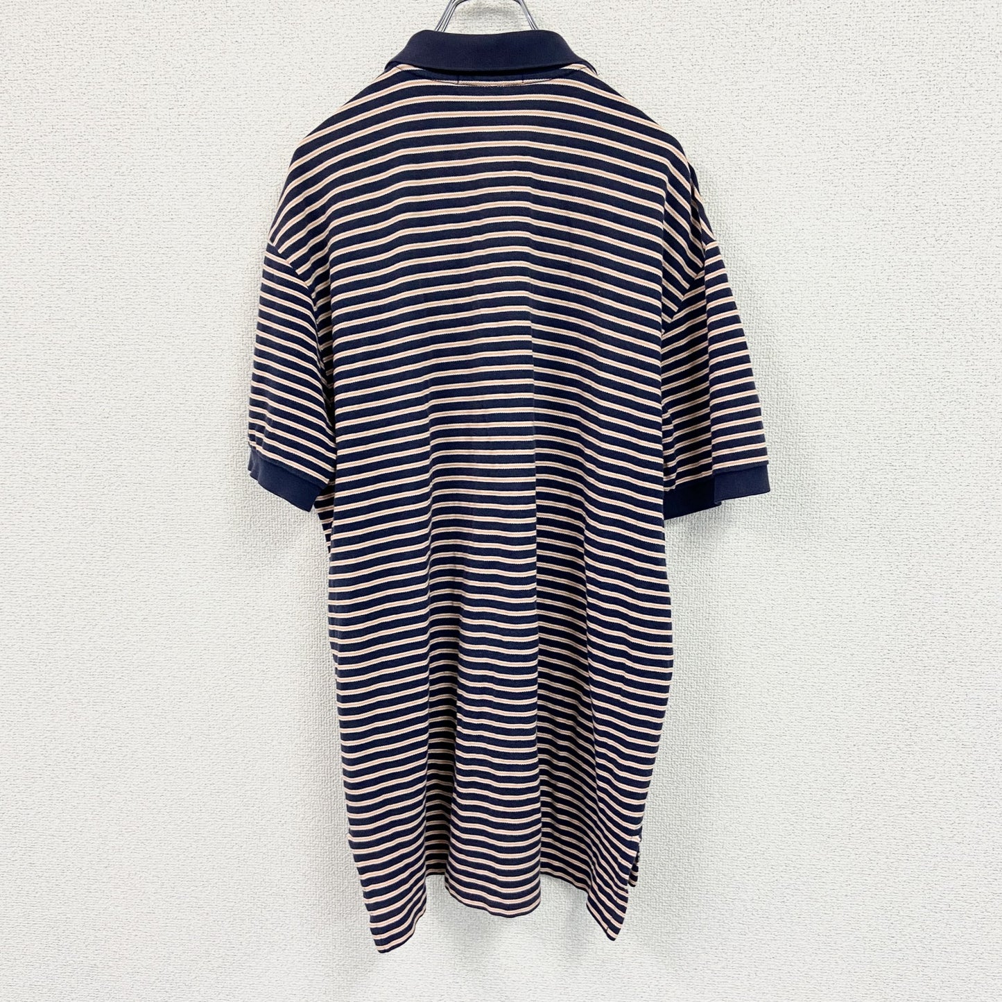 Polo by Ralph Lauren　ポロバイラルフローレン　半袖ポロシャツ　ボーダー柄　マルチカラー　XLサイズ