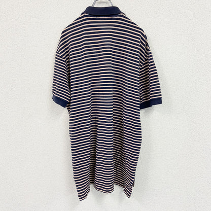 Polo by Ralph Lauren　ポロバイラルフローレン　半袖ポロシャツ　ボーダー柄　マルチカラー　XLサイズ