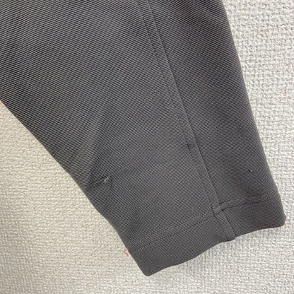 古着 used　Kappa　カッパ　長袖トラックジャケット　ジャージ　ワンポイント　灰色　グレー　刺繍ロゴ　Mサイズ