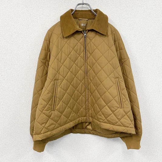 UNIQLO C　ユニクロ シー　パフテックブルゾン　キルティングジャケット　中綿入り　茶色　ブラウン　Mサイズ