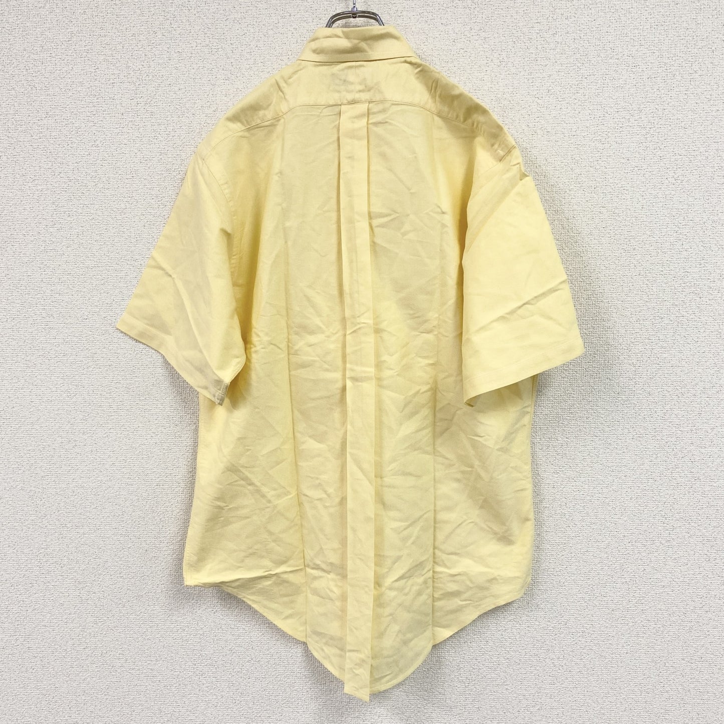 RALPH LAUREN　ラルフローレン　半袖シャツ/ボタンダウンシャツ　黄色　イエロー　Lサイズ