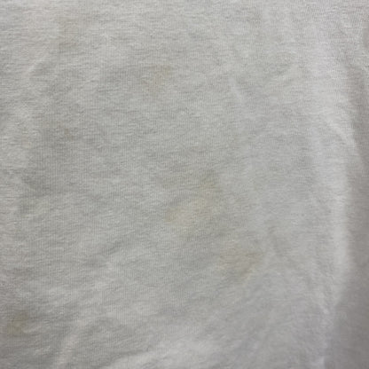 古着 used　champion　チャンピオン　半袖バックプリントTシャツ　ストーンハーバー　Villa Maria　白　Lサイズ