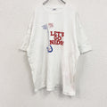 00s　GILDAN　ギルダン　半袖プリントTシャツ　エロT　クルーネック　ヴィンテージ　白　ホワイト　2XLサイズ