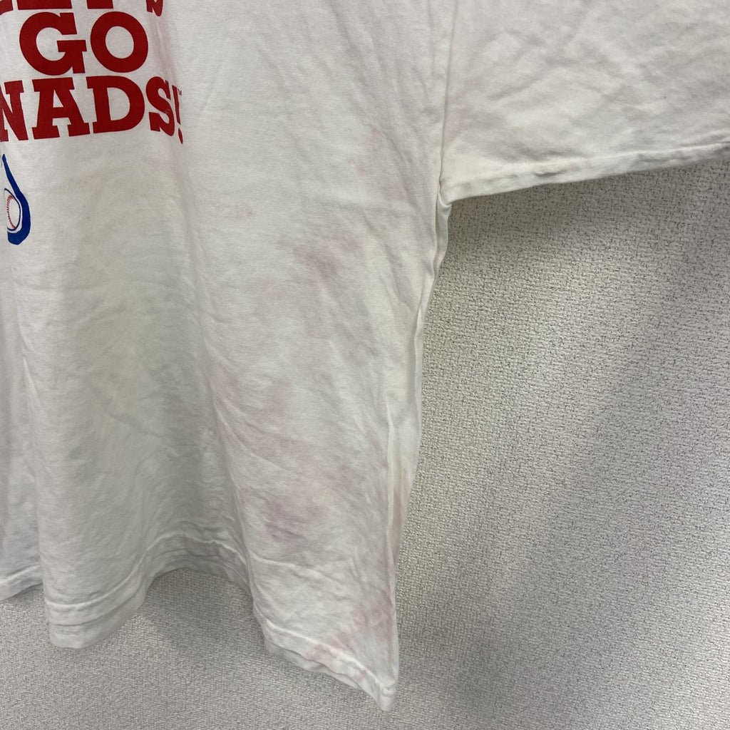 00s　GILDAN　ギルダン　半袖プリントTシャツ　エロT　クルーネック　ヴィンテージ　白　ホワイト　2XLサイズ