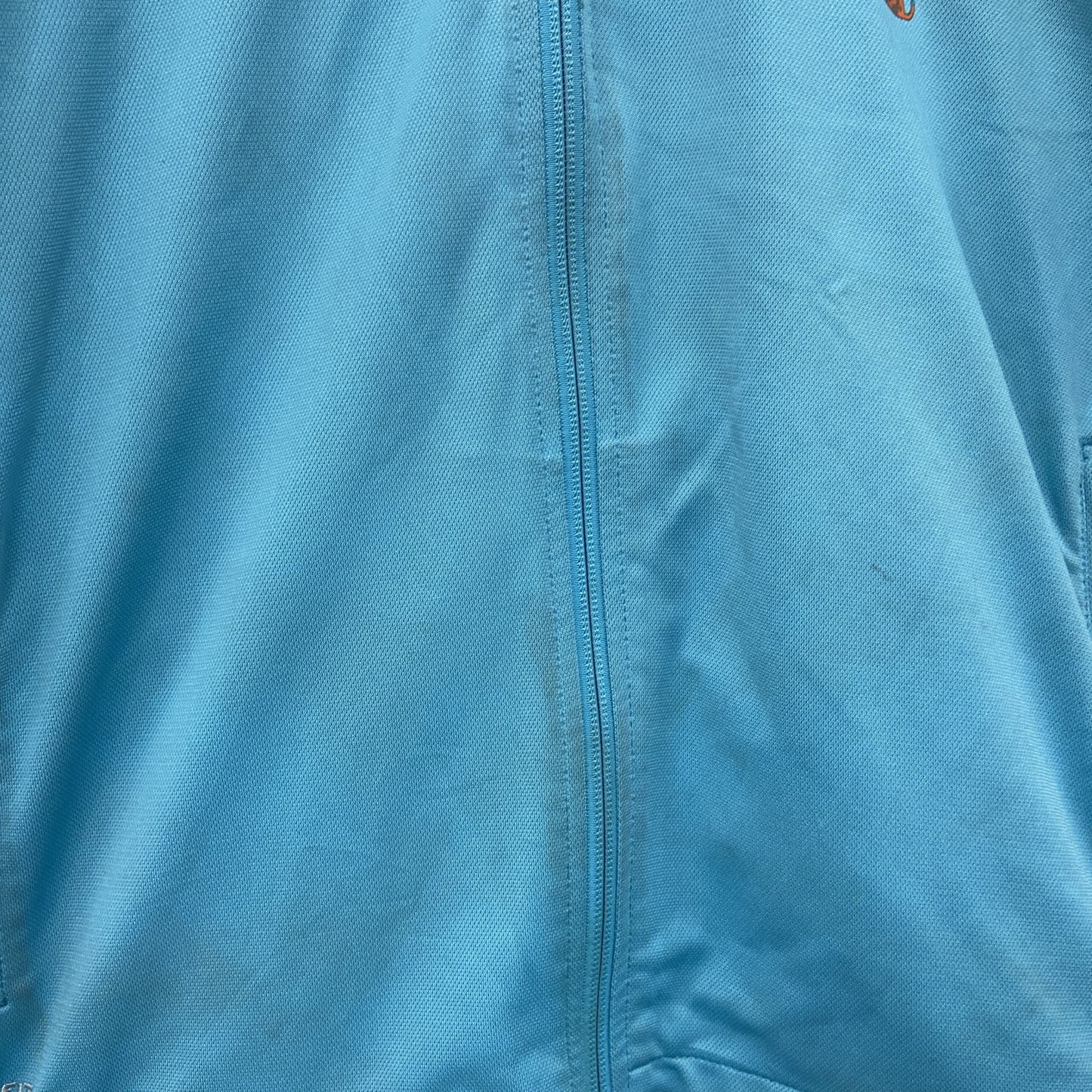 NIKE　ナイキ　トラックジャケット/ジャージ　デカロゴ　水色　ライトブルー　Lサイズ