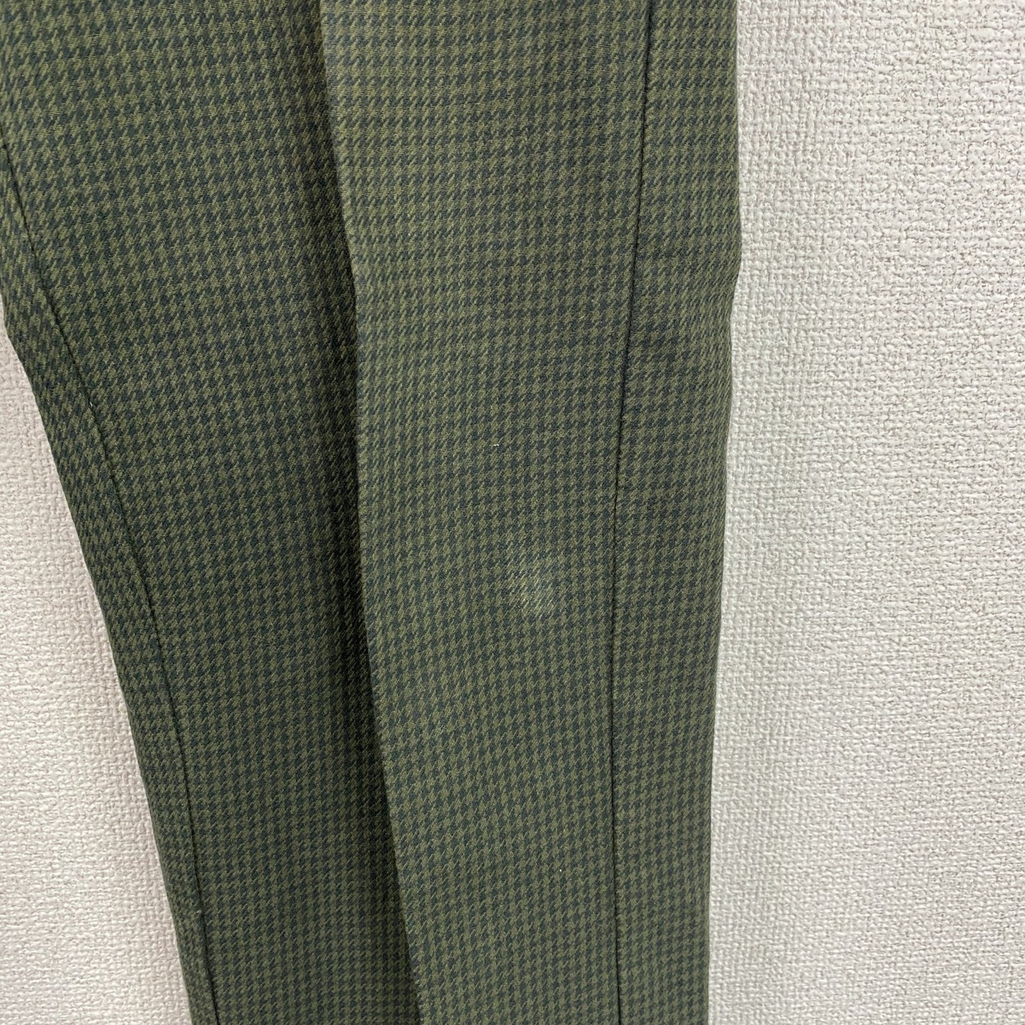 Dickies　ディッキーズ　チノパン　ワークパンツ　千鳥格子　緑　グリーン　32サイズ