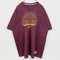 古着 used　NIKE　ナイキ　半袖カレッジプリントTシャツ　アリゾナ大学　バスケットボール　ワインレッド　3XLサイズ