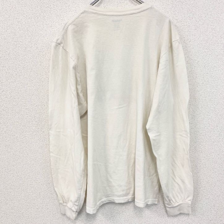 古着 used　Reebok　リーボック　半袖プリントTシャツ　スーパーボウル　クルーネック　ホワイト　XLサイズ