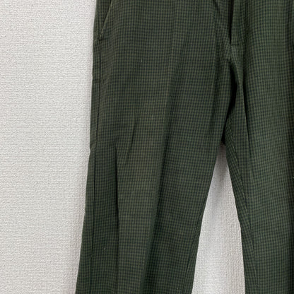 Dickies　ディッキーズ　チノパン　ワークパンツ　千鳥格子　緑　グリーン　32サイズ