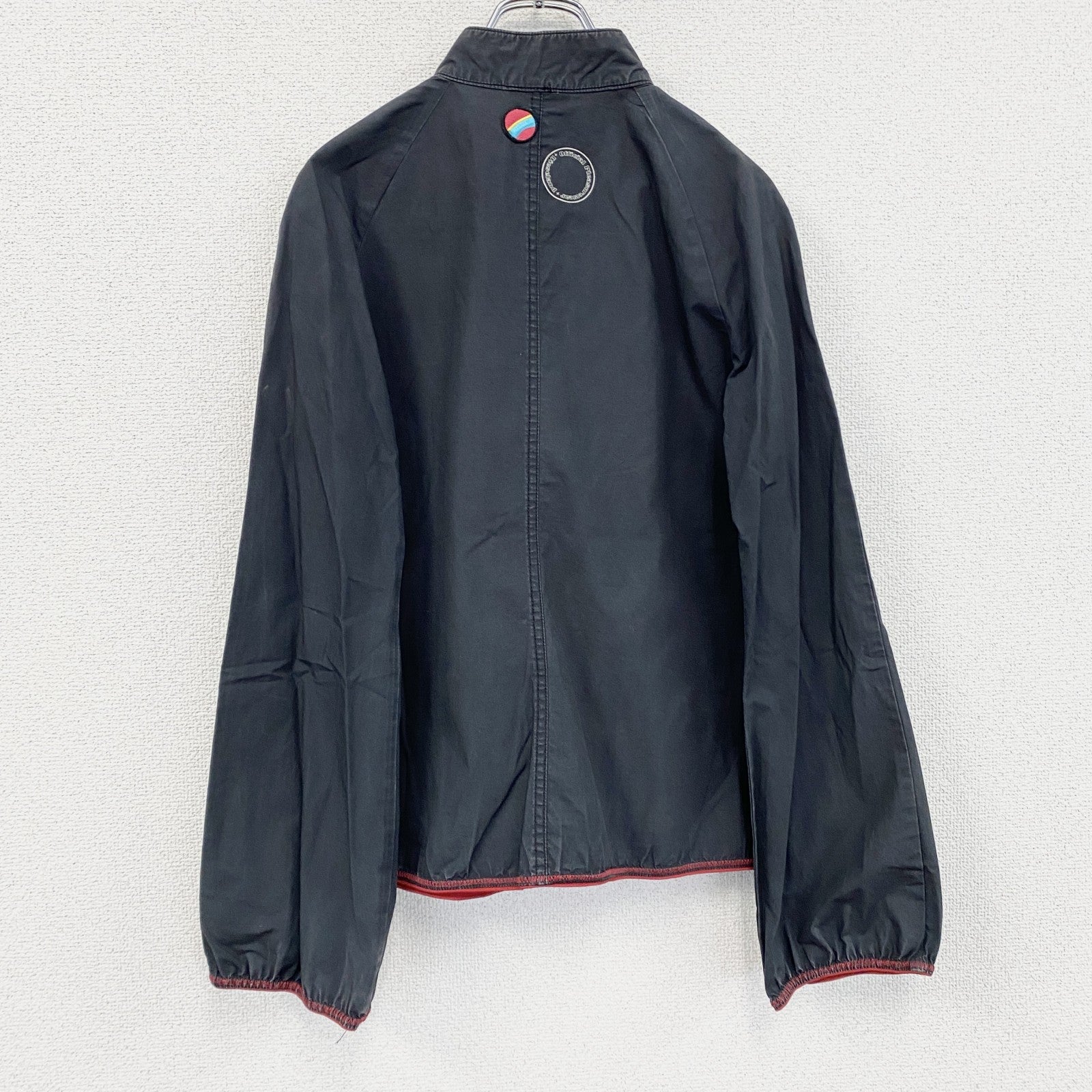 DIESEL　ディーゼル　フルジップジャケット　トラックジャケット/ジャージ　黒　ブラック　Sサイズ