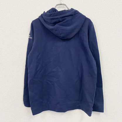 UNDER ARMOUR　アンダーアーマー　スウェットパーカー/フーディー　刺繡ロゴ　紺　ネイビー　Lサイズ