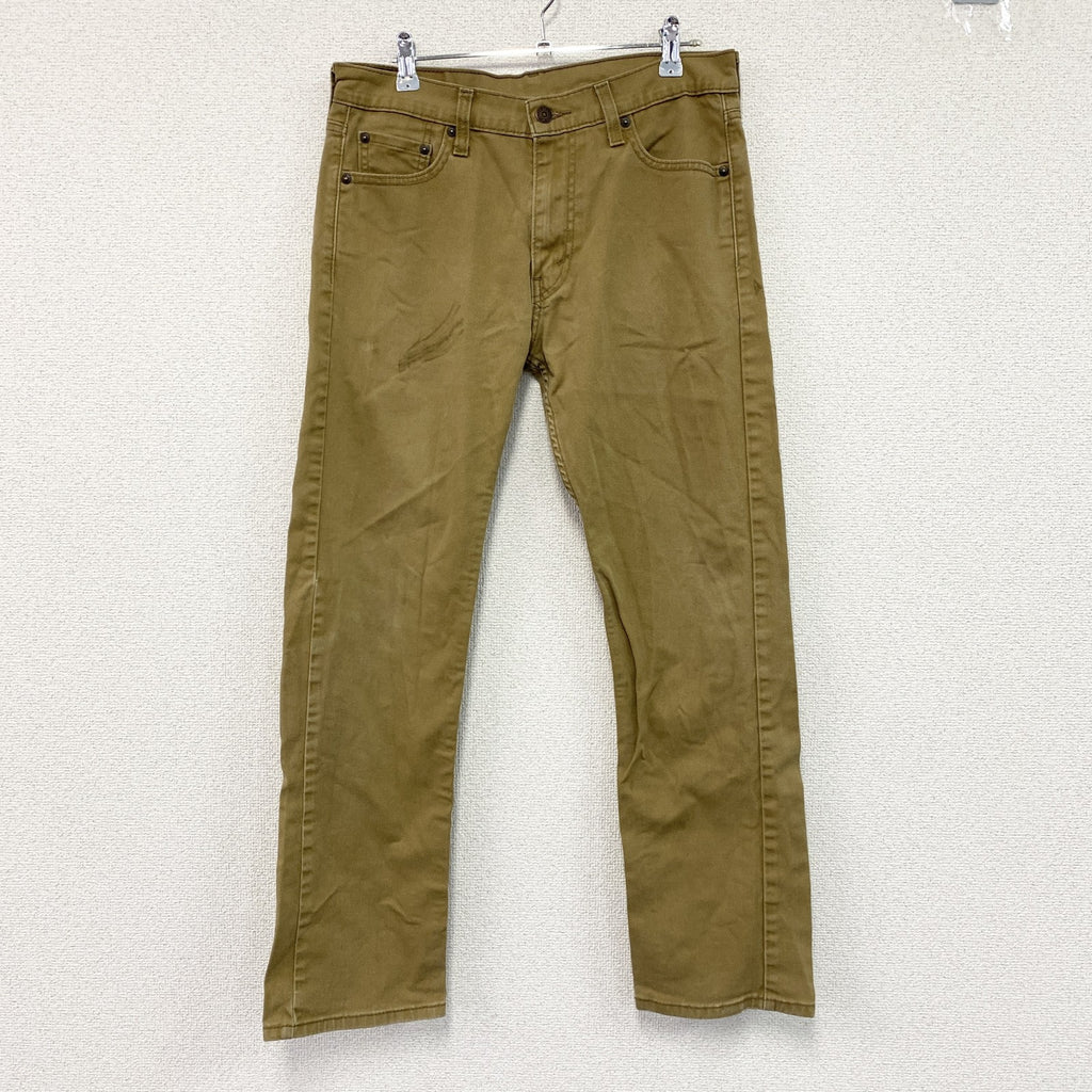 Levi's　リーバイス　513　デニムパンツ/ジーンズ　ジップフライ　キャメル　W30サイズ