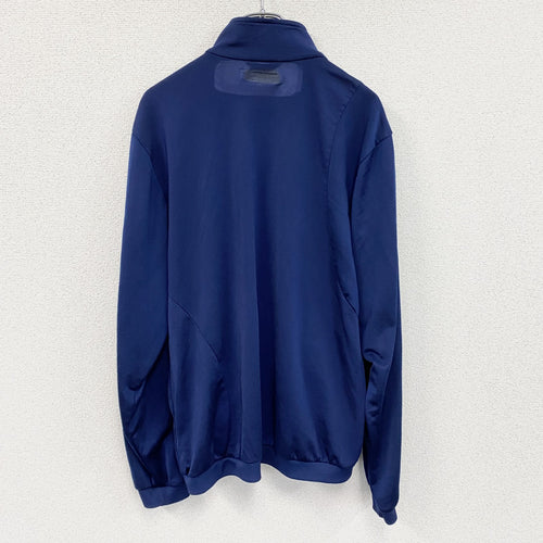 00s　adidas　アディダス　トラックジャケット/ジャージ　ヴィンテージ　紺　ネイビー　2XOサイズ