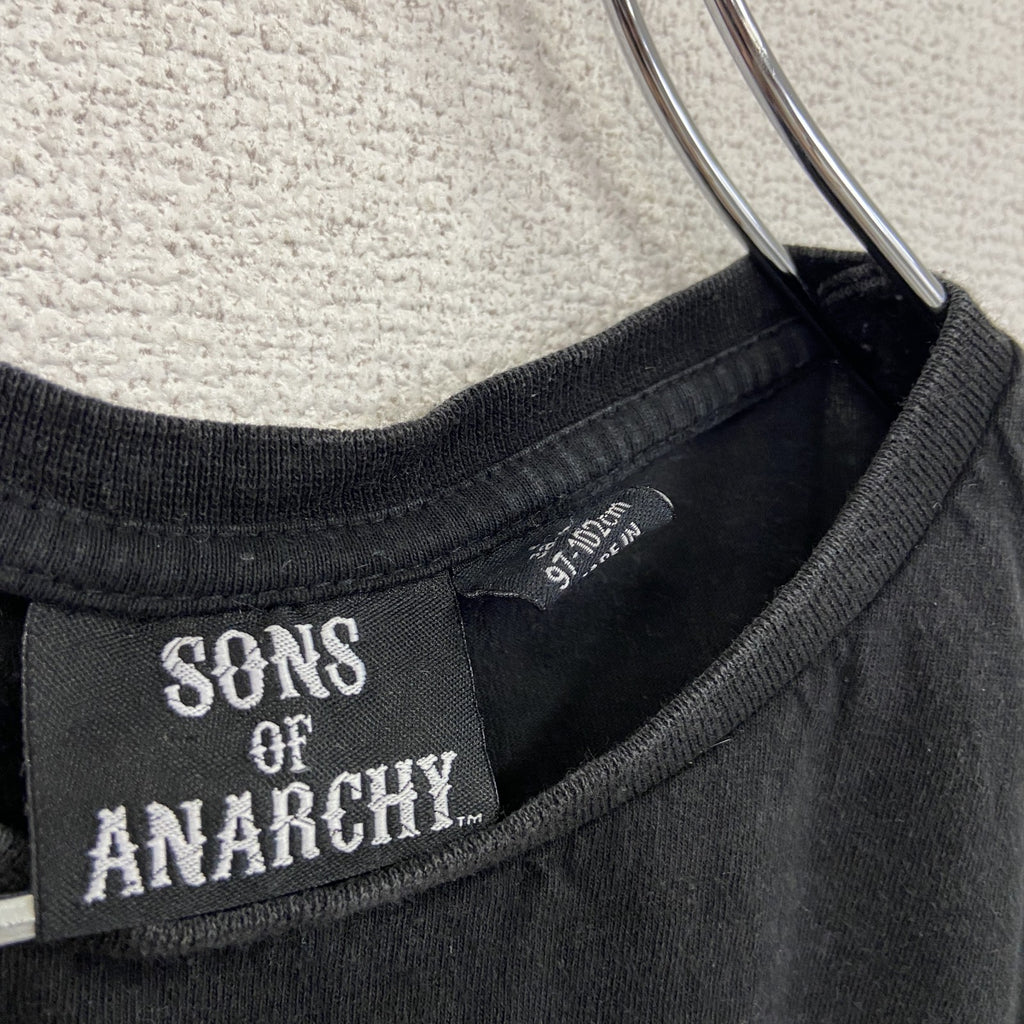 SONS OF ANAARCHY　サンズオブアナーキー　半袖ムービープリントTシャツ　黒　ブラック　Mサイズ