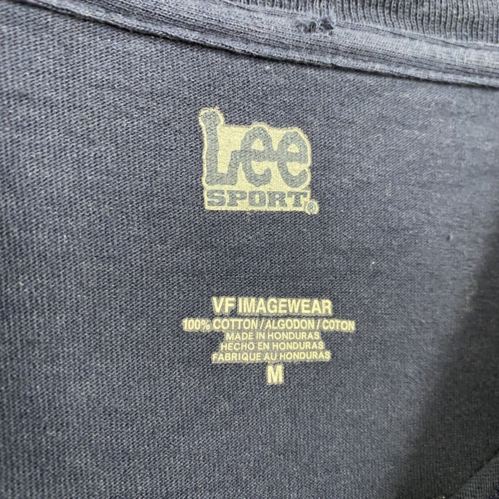 古着 used　Lee　リー　松坂大輔　半袖プリントＴシャツ　MLB　RED SOX　ベースボール　背番号　ネイビー　Mサイズ