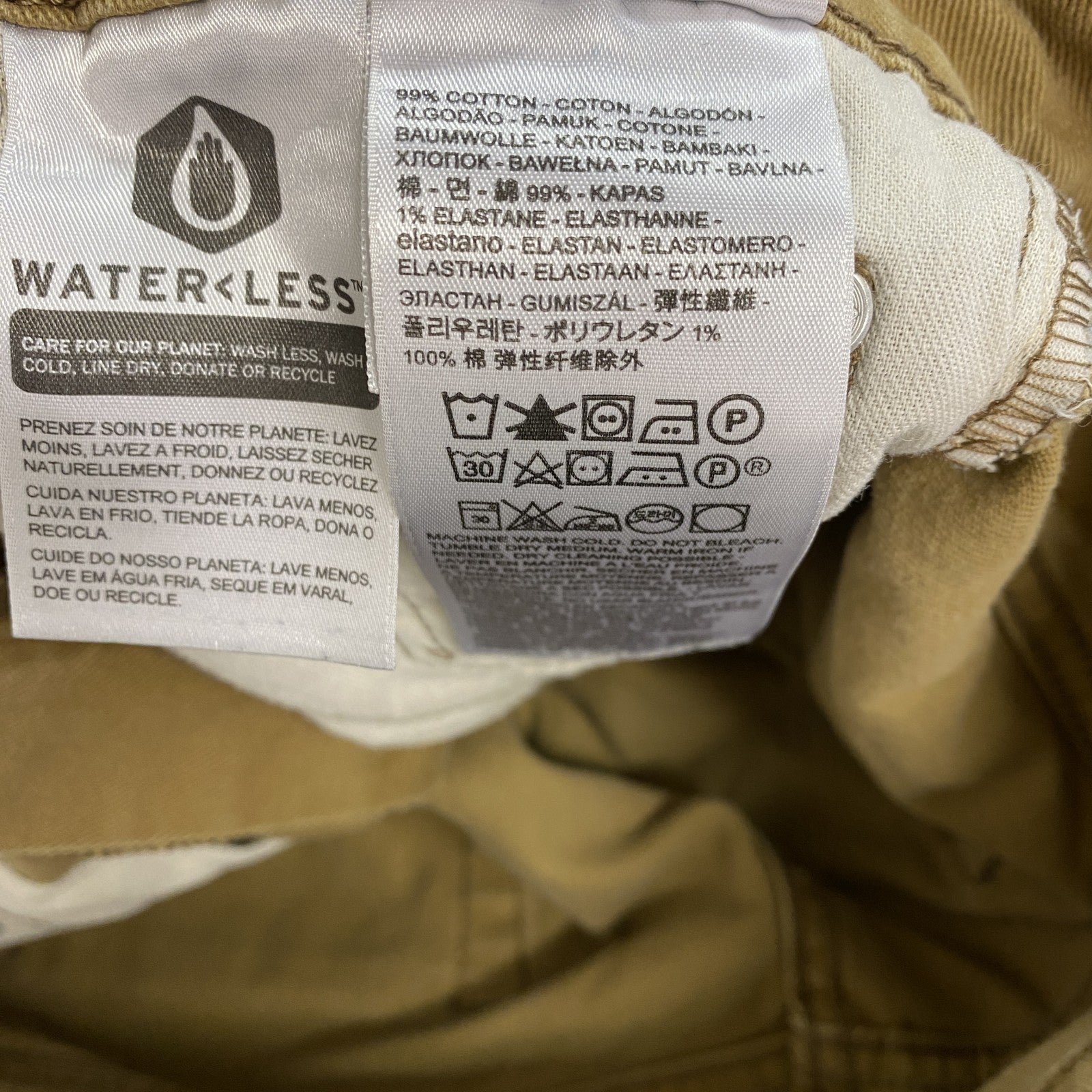 Levi's　リーバイス　513　デニムパンツ/ジーンズ　ジップフライ　キャメル　W30サイズ
