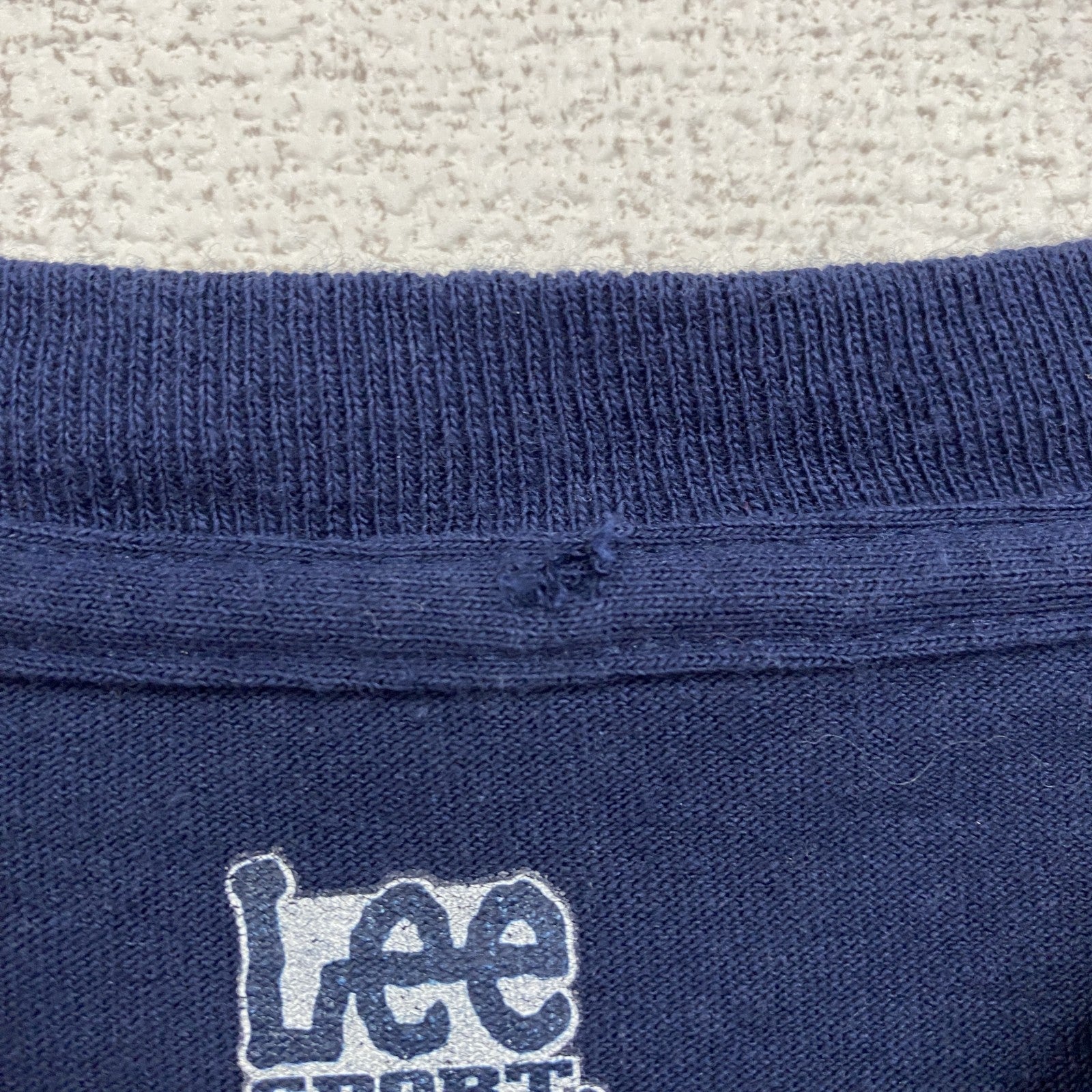 古着 used　Lee　リー　松坂大輔　半袖プリントＴシャツ　MLB　RED SOX　ベースボール　背番号　ネイビー　Mサイズ