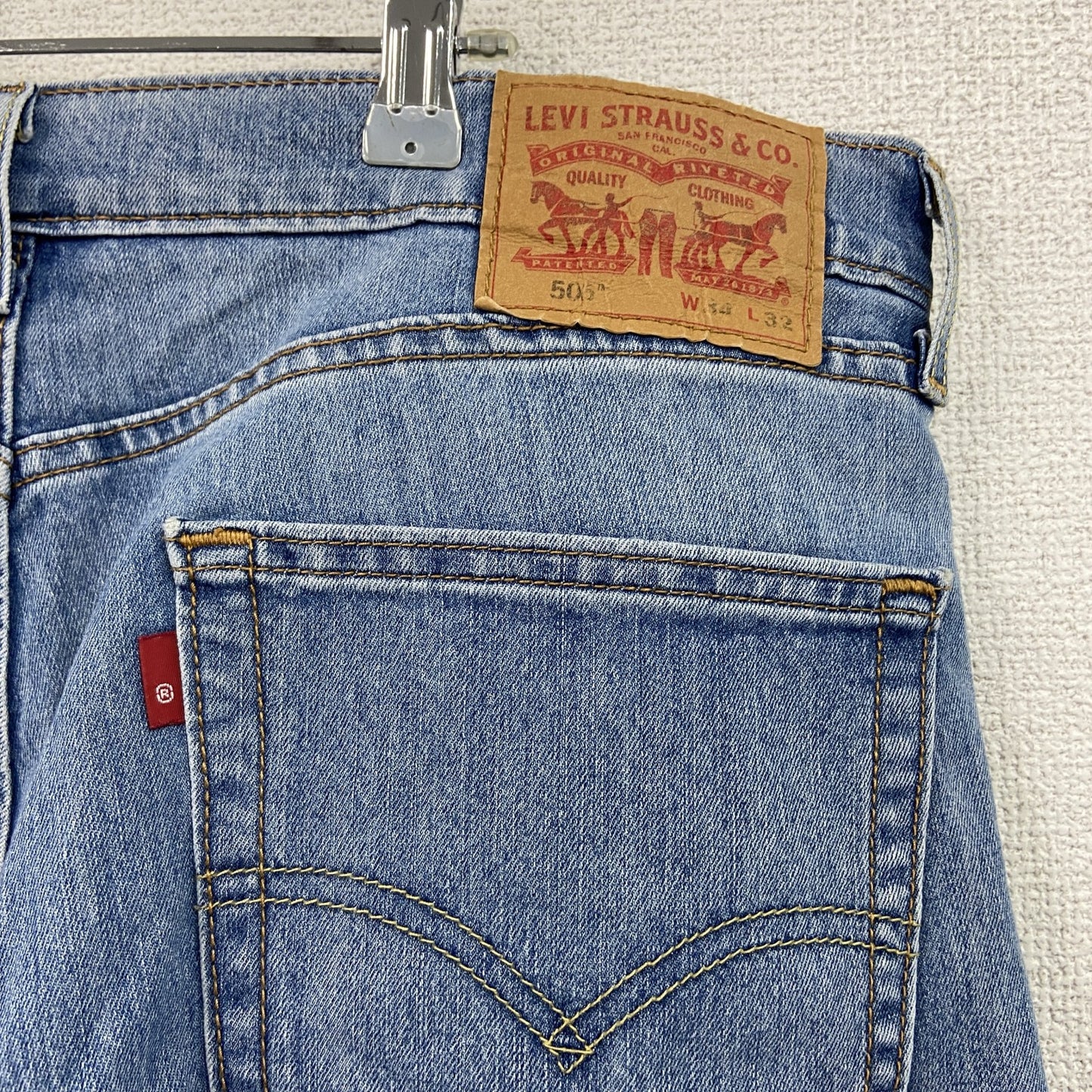 Levi's　リーバイス　502　デニムパンツ/ジーンズ　ジップフライ　インディゴ　W34サイズ