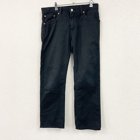 Levi's　リーバイス　502　デニムパンツ/ジーンズ　ジップフライ　黒　ブラック　W33サイズ