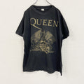 ～00s　QUEEN　クイーン　半袖バンドプリントTシャツ　バンT　シングルステッチ　ヴィンテージ　黒　ブラック