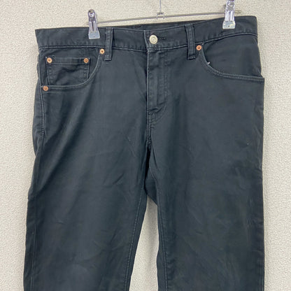 Levi's　リーバイス　502　デニムパンツ/ジーンズ　ジップフライ　黒　ブラック　W33サイズ