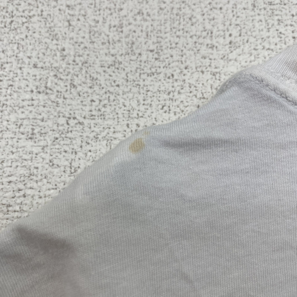古着 used　NIKE　ナイキ　メキシコ製　半袖英語プリントＴシャツ　クルーネック　白　ホワイト　Mサイズ