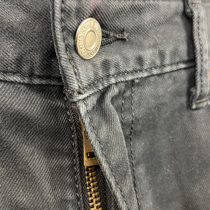 Levi's　リーバイス　502　デニムパンツ/ジーンズ　ジップフライ　黒　ブラック　W33サイズ