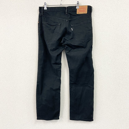 Levi's　リーバイス　502　デニムパンツ/ジーンズ　ジップフライ　黒　ブラック　W33サイズ