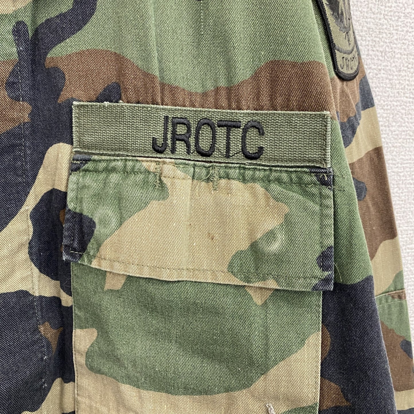 00s　U.S.ARMY　BDUジャケット　ミリタリージャケット　ヴィンテージ　カモフラージュ　迷彩柄　