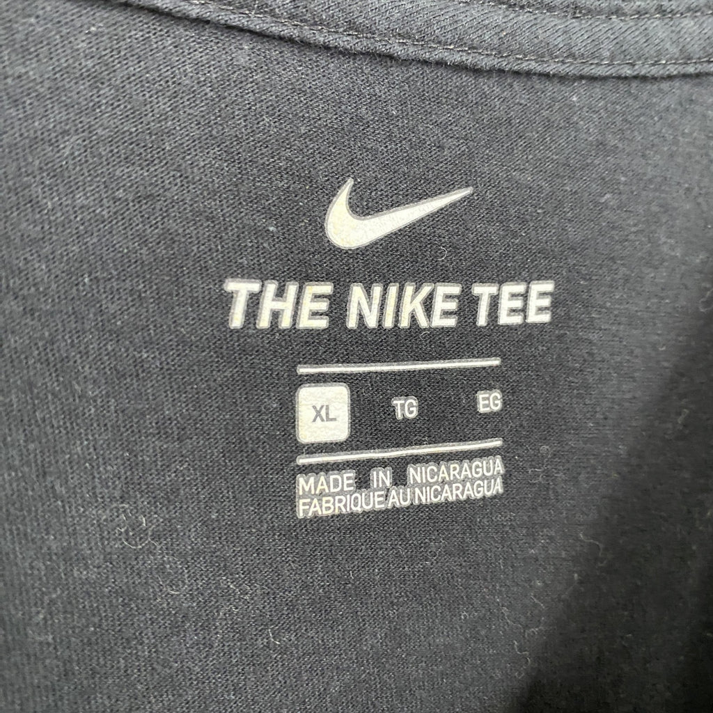 古着 used　NIKE　ナイキ　半袖カレッジロゴプリントＴシャツ　テキサス大学　TEXAS　黒　ブラック　XLサイズ