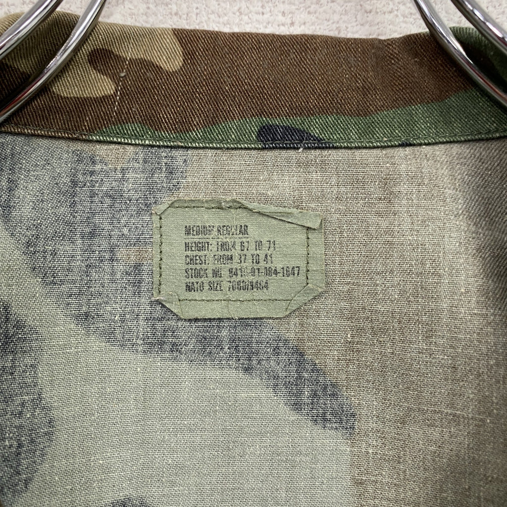 00s　U.S.ARMY　BDUジャケット　ミリタリージャケット　ヴィンテージ　カモフラージュ　迷彩柄　