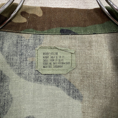 00s　U.S.ARMY　BDUジャケット　ミリタリージャケット　ヴィンテージ　カモフラージュ　迷彩柄　
