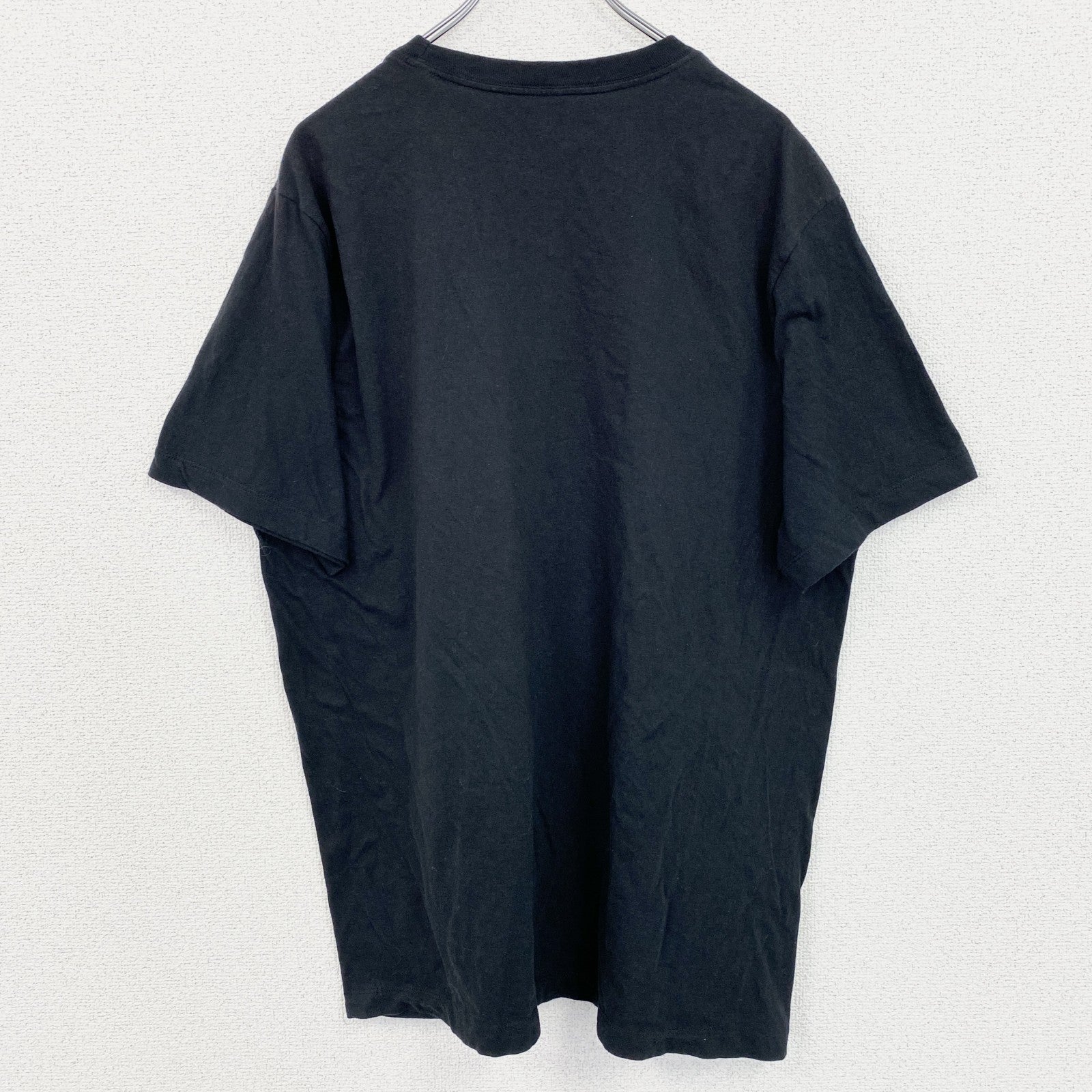 古着 used　NIKE　ナイキ　半袖カレッジロゴプリントＴシャツ　テキサス大学　TEXAS　黒　ブラック　XLサイズ