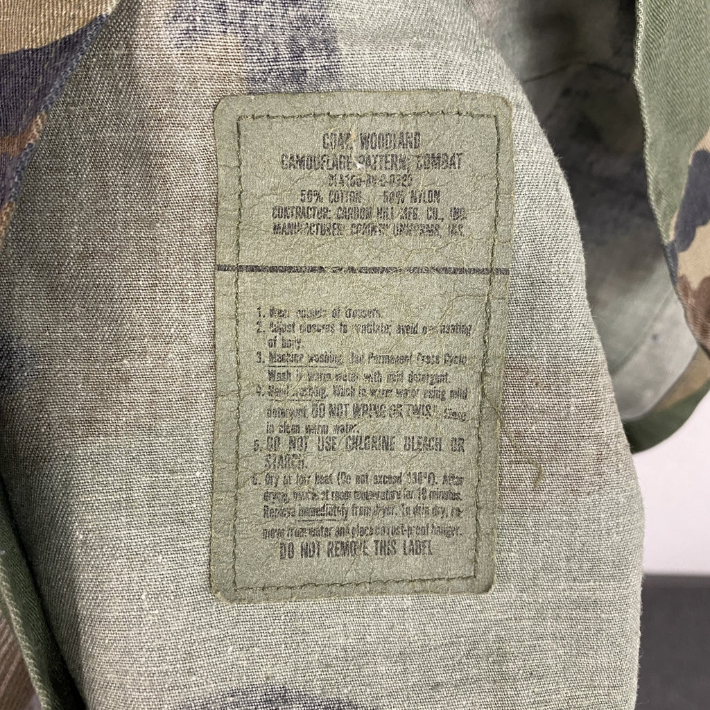 00s　U.S.ARMY　BDUジャケット　ミリタリージャケット　ヴィンテージ　カモフラージュ　迷彩柄　