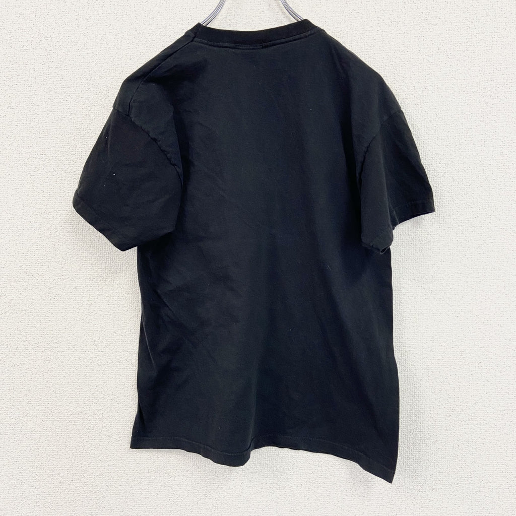 FRUIT OF THE LOOM　バットマン　ハーレイクイン　半袖アニメTシャツ　DCコミックス　黒　ブラック　Mサイズ