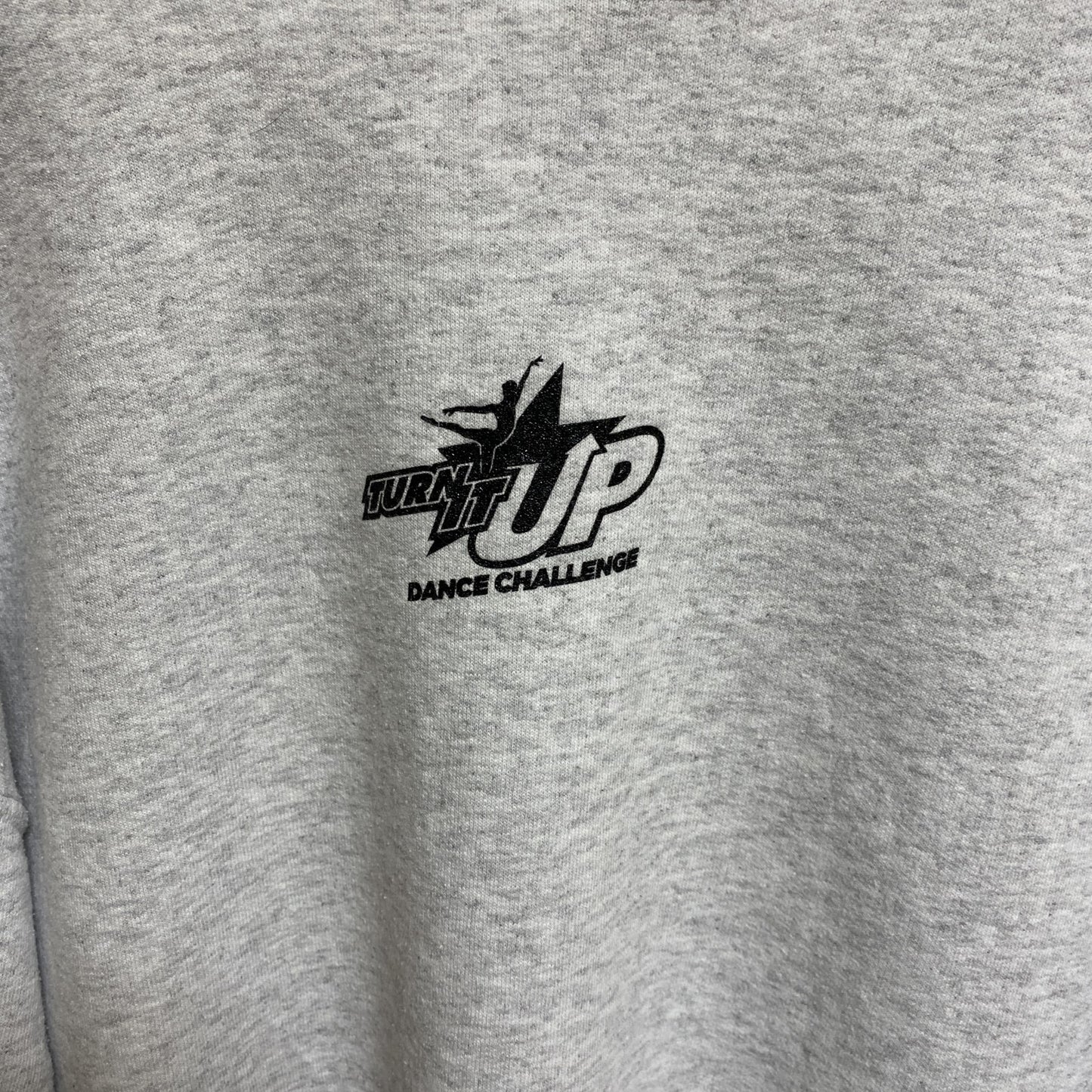 JERZEES　ジャージーズ　スウェット/トレーナー　3連プリント　カプセルプリント　アーチプリント　霜降りグレー　Mサイズ