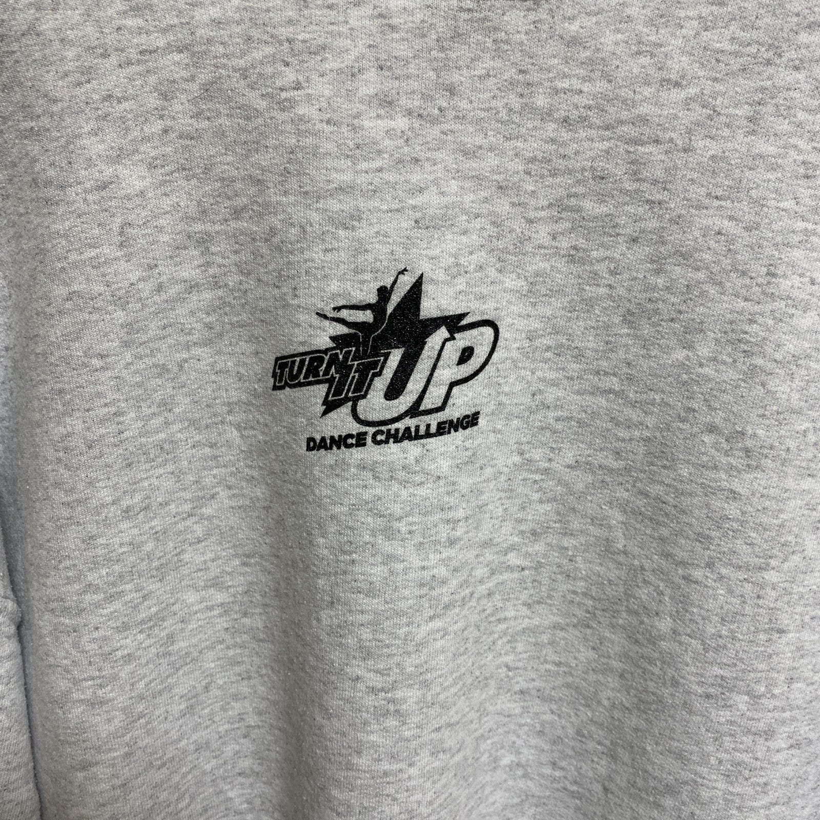 JERZEES　ジャージーズ　スウェット/トレーナー　3連プリント　カプセルプリント　アーチプリント　霜降りグレー　Mサイズ
