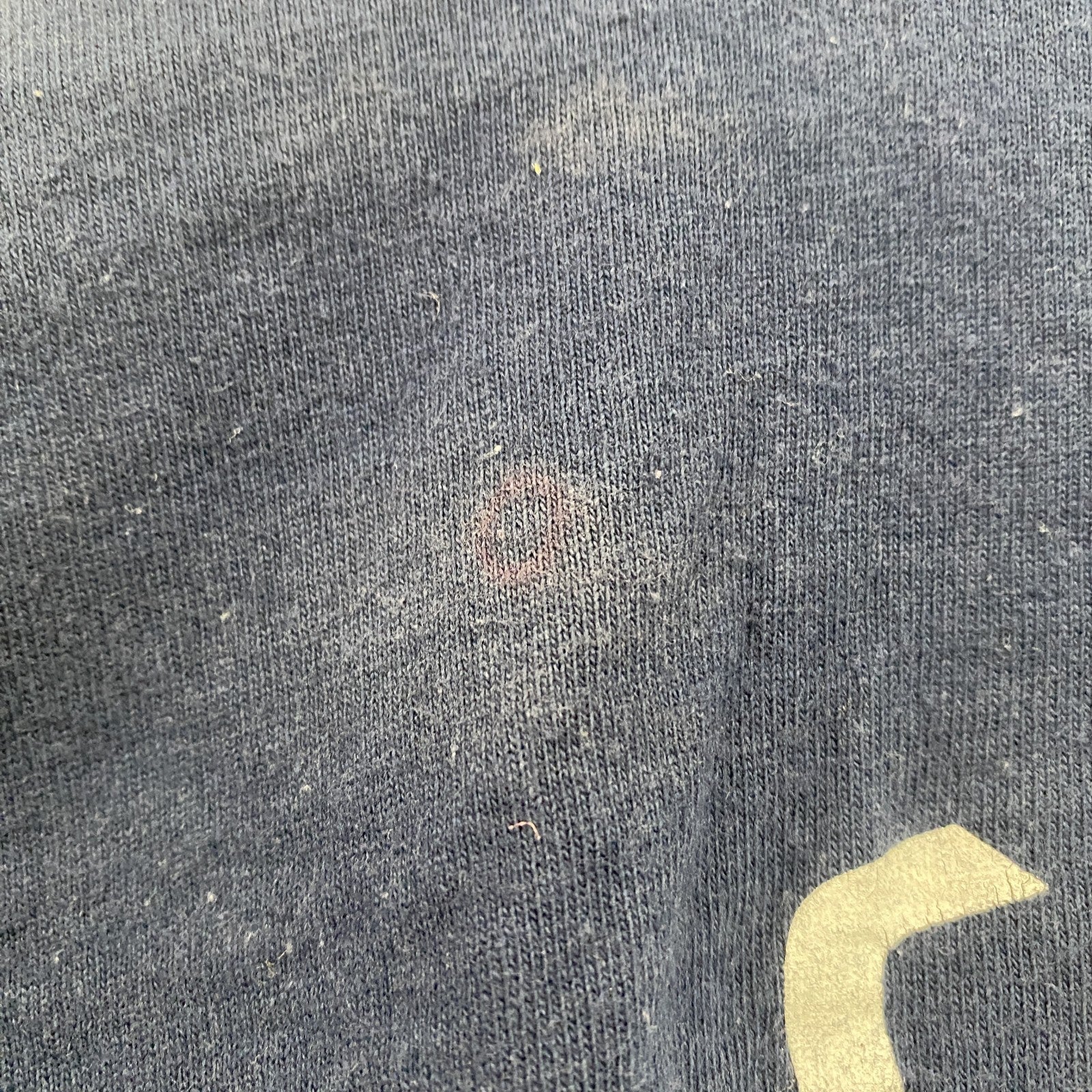 古着 used　adidas　アディダス　半袖カレッジプリントTシャツ　ニューヨークレッドブルズ　背番号　ネイビー　XLサイズ