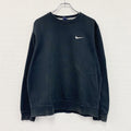 NIKE　ナイキ　スウェット/トレーナー　スウッシュ　黒　ブラック　Lサイズ