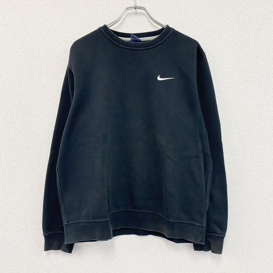 NIKE　ナイキ　スウェット/トレーナー　スウッシュ　黒　ブラック　Lサイズ