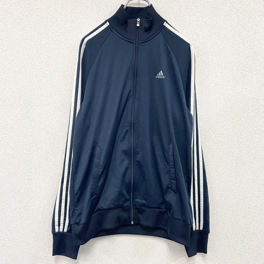 adidas　アディダス　トラックジャケット/ジャージ　紺　ネイビー　Mサイズ