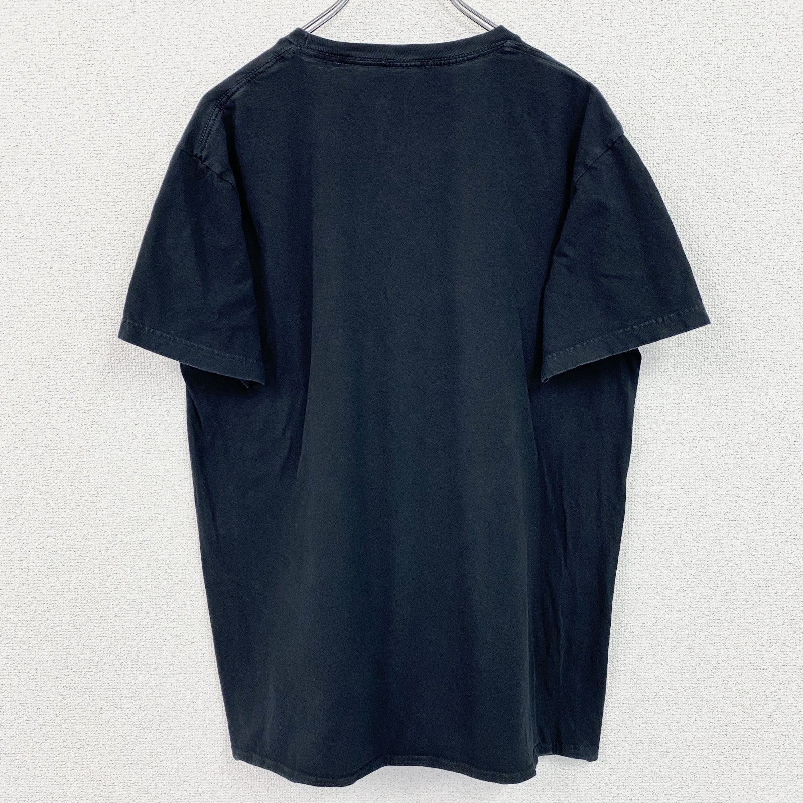 古着 used　ソードアートオンライン　半袖プリントＴシャツ　キャラクターデザイン　黒　ブラック　Lサイズ