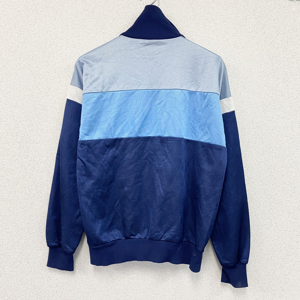 adidas　アディダス　トラックジャケット/ジャージ　トレフォイルロゴ　ワンポイント　マルチカラー　紺　ネイビー　青　ブルー