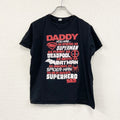 GILDAN　ギルダン　DCコミックス　半袖アニメプリントTシャツ　superhero　黒　ブラック　Lサイズ