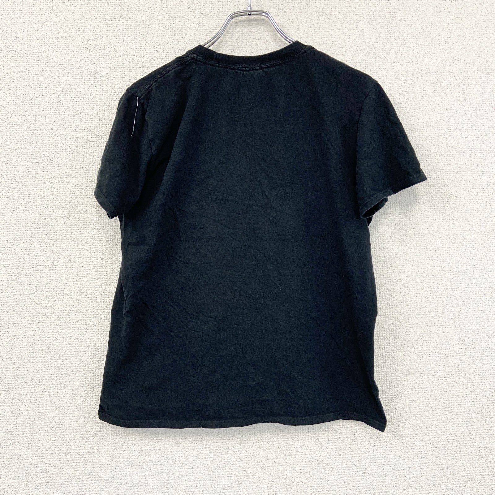 GILDAN　ギルダン　DCコミックス　半袖アニメプリントTシャツ　superhero　黒　ブラック　Lサイズ