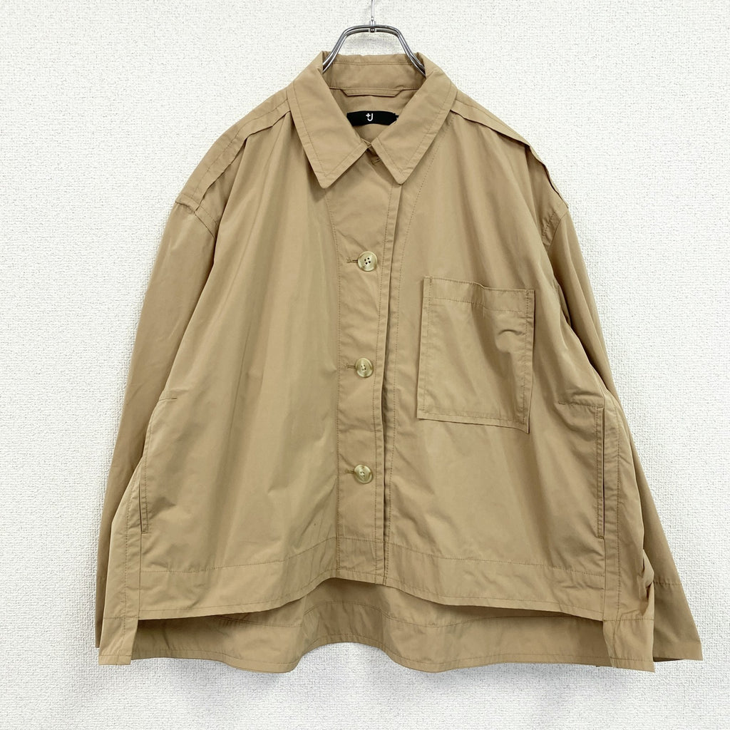 UNIQLO　ユニクロ　＋J　プラスジェイ　オーバーサイズライトジャケット　ベージュ　Mサイズ