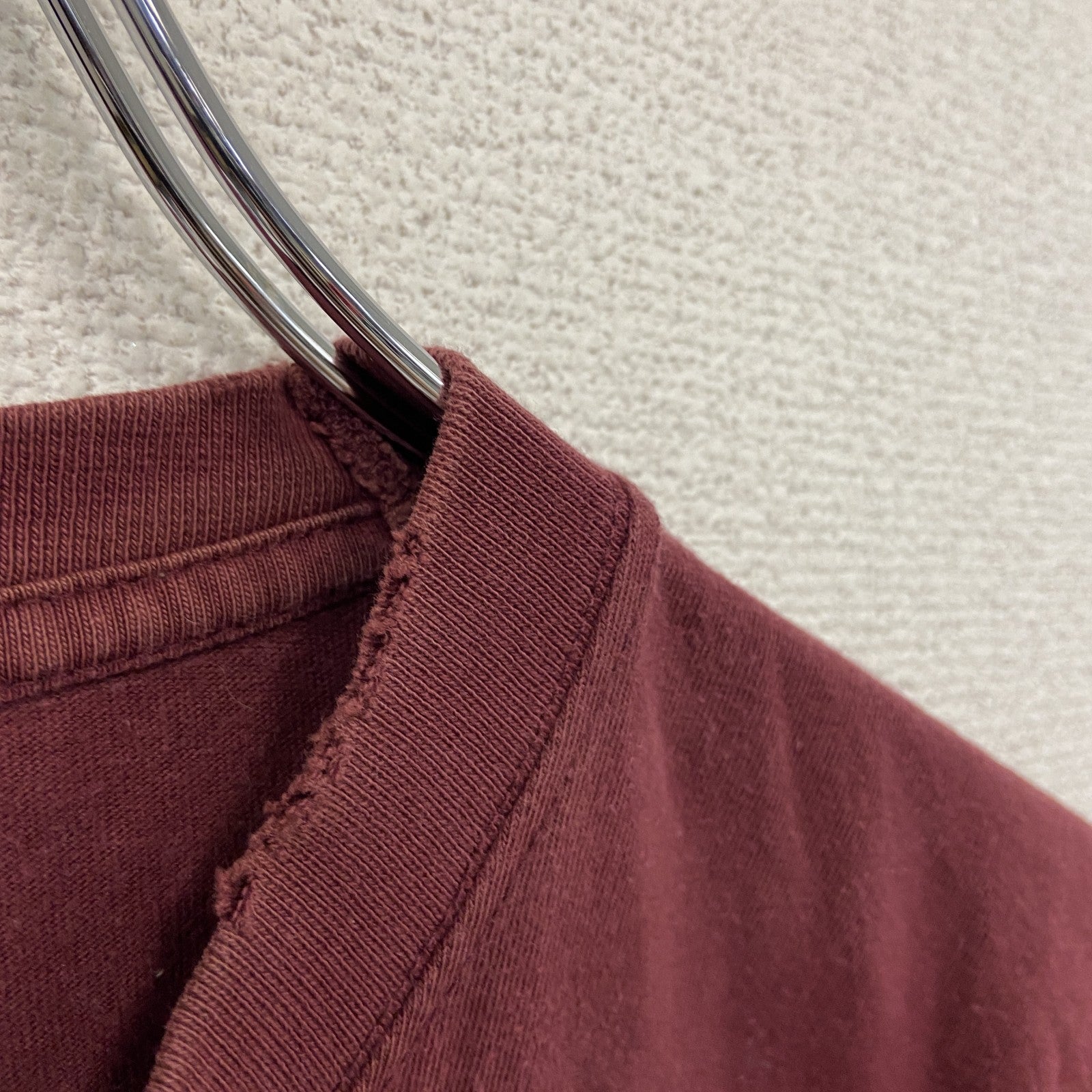 00s　STARWORLD　スターワールド　半袖プリントTシャツ　エロT　ヴィンテージ　ボルドー　Lサイズ